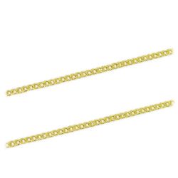 Corrente Malha Groumet Fina Oca em Ouro 18 Kilates � 25398